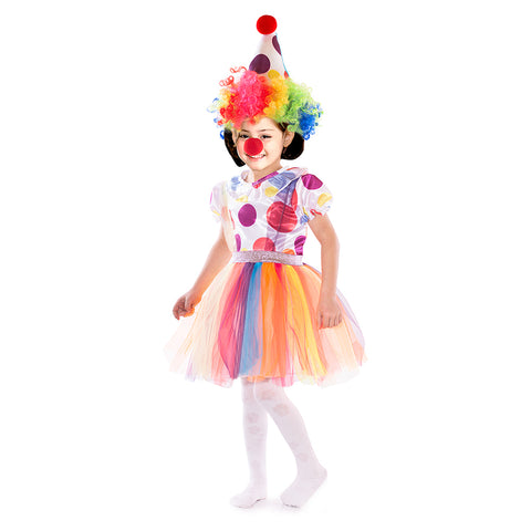 Clown  costume for girl/513